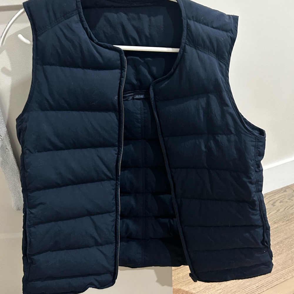 Lululemon Navy Quilted Vest